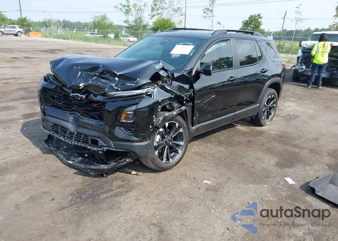 2025 Chevrolet Equinox Fwd Rs из США, поврежденный, VIN 3GNAXLEGXSL132638